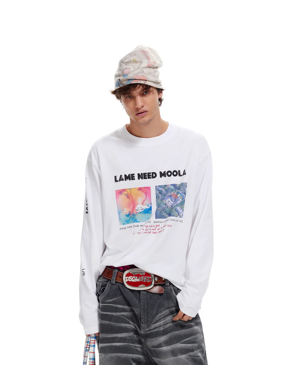 LNM Album Cover Graphic Long-Sleeve T-Shirt