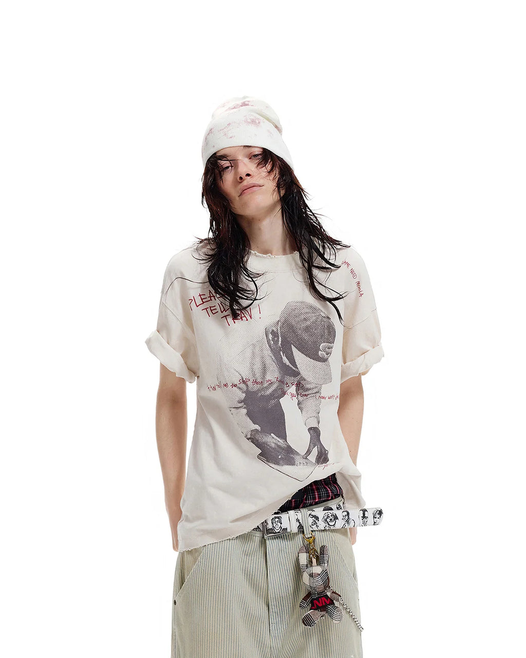 LNM “Study Don’t Jack Off” Faded Graphic Tee