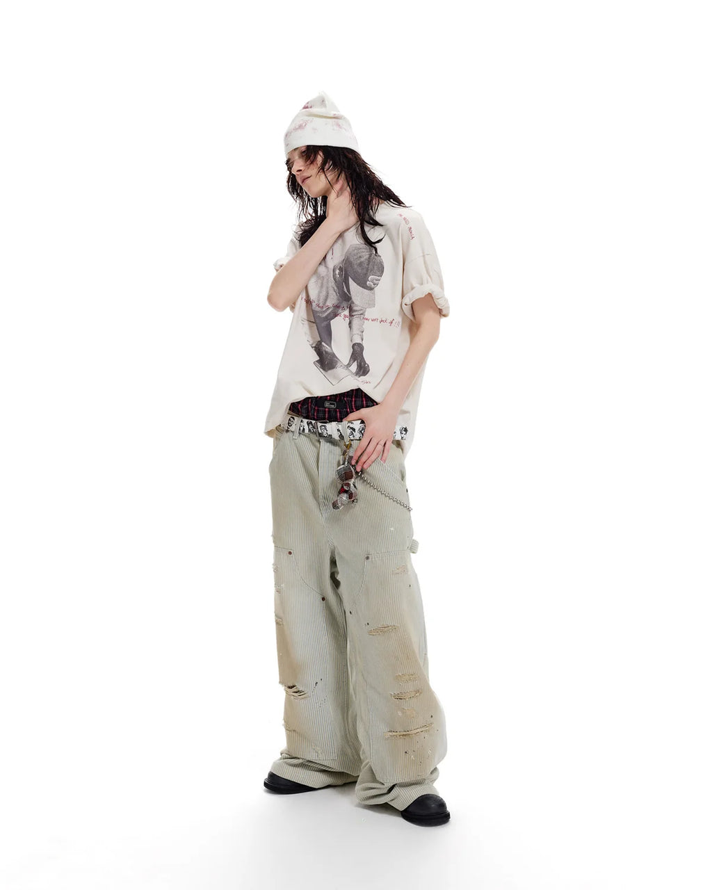 LNM “Study Don’t Jack Off” Faded Graphic Tee