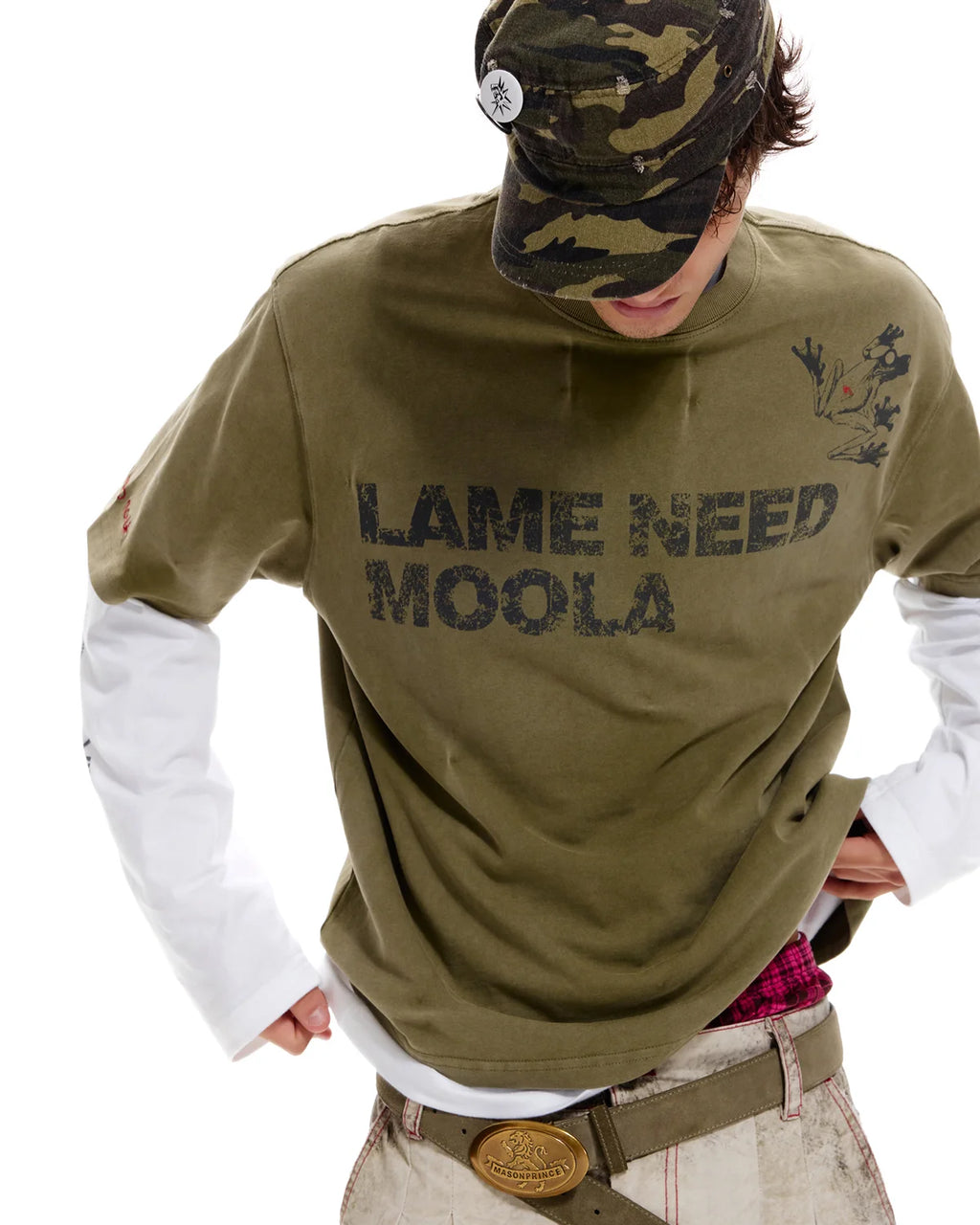 LNM Hand-Tie-Dyed Washed T-Shirt
