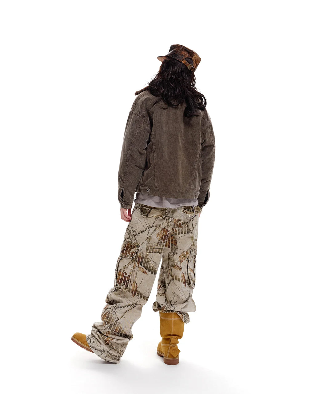 LNM Yarn-Dyed Corduroy Sherpa Jacket