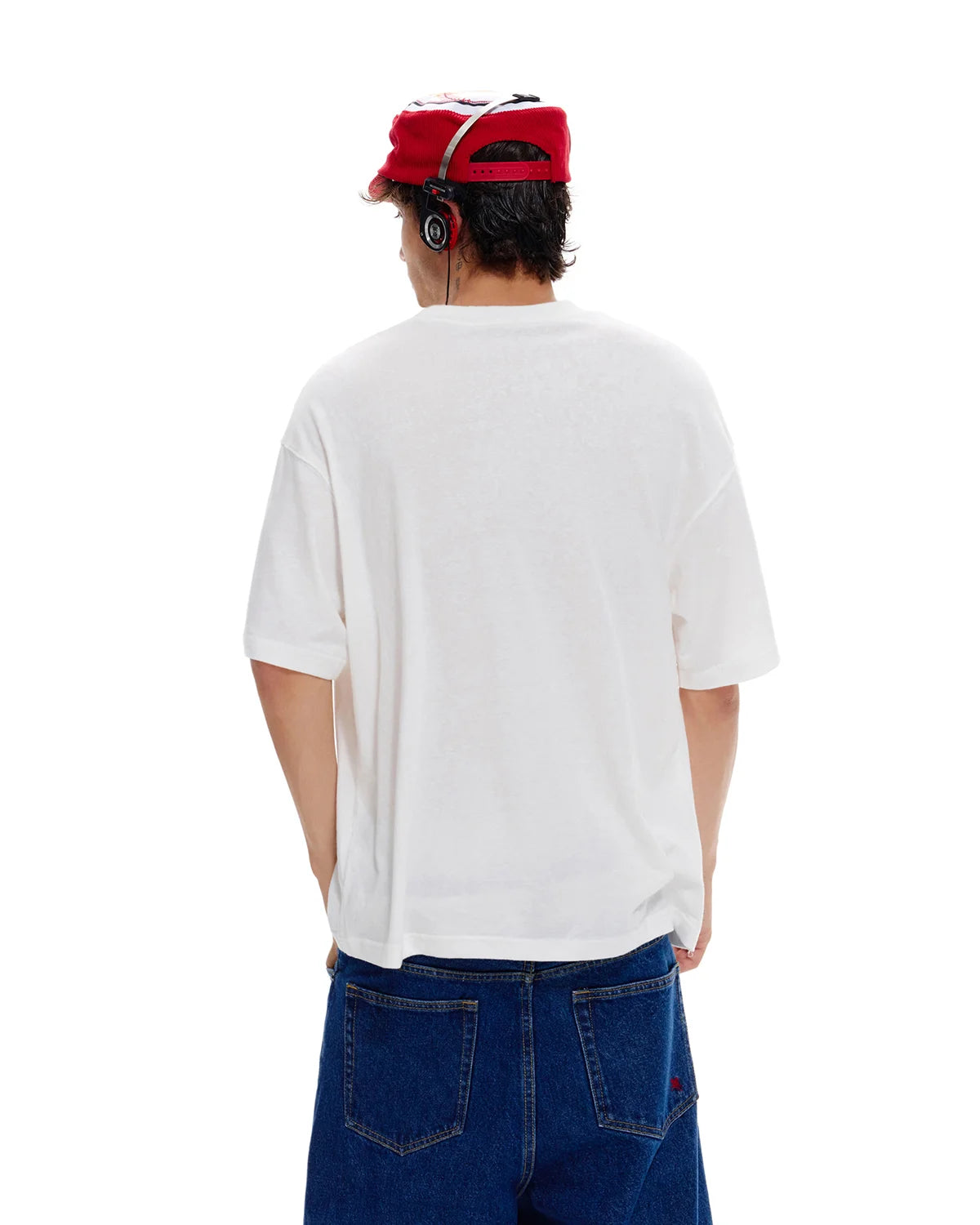 LNM “Hotgirl” Faded Graphic Short-Sleeve T-Shirt