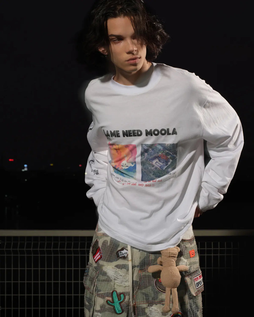 LNM Album Cover Graphic Long-Sleeve T-Shirt