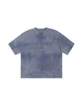 LNM Hand-Tie-Dyed Washed T-Shirt Blue