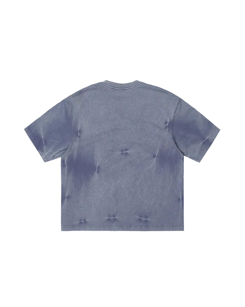 LNM Hand-Tie-Dyed Washed T-Shirt Blue