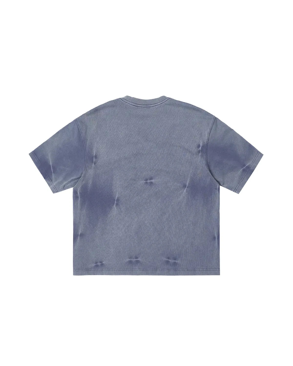 LNM Hand-Tie-Dyed Washed T-Shirt Blue