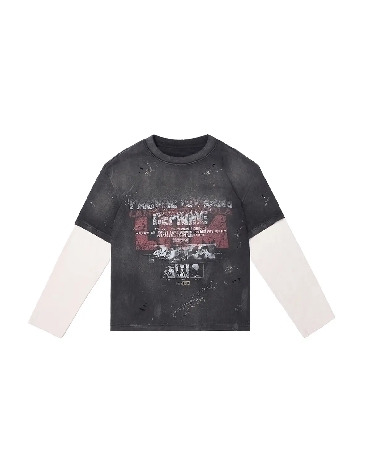 LNM New Vintage Faded Graphic T-Shirt