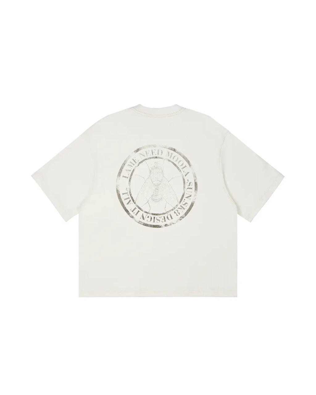 LNM Brand Slogan Graphic Short-Sleeve T-Shirt