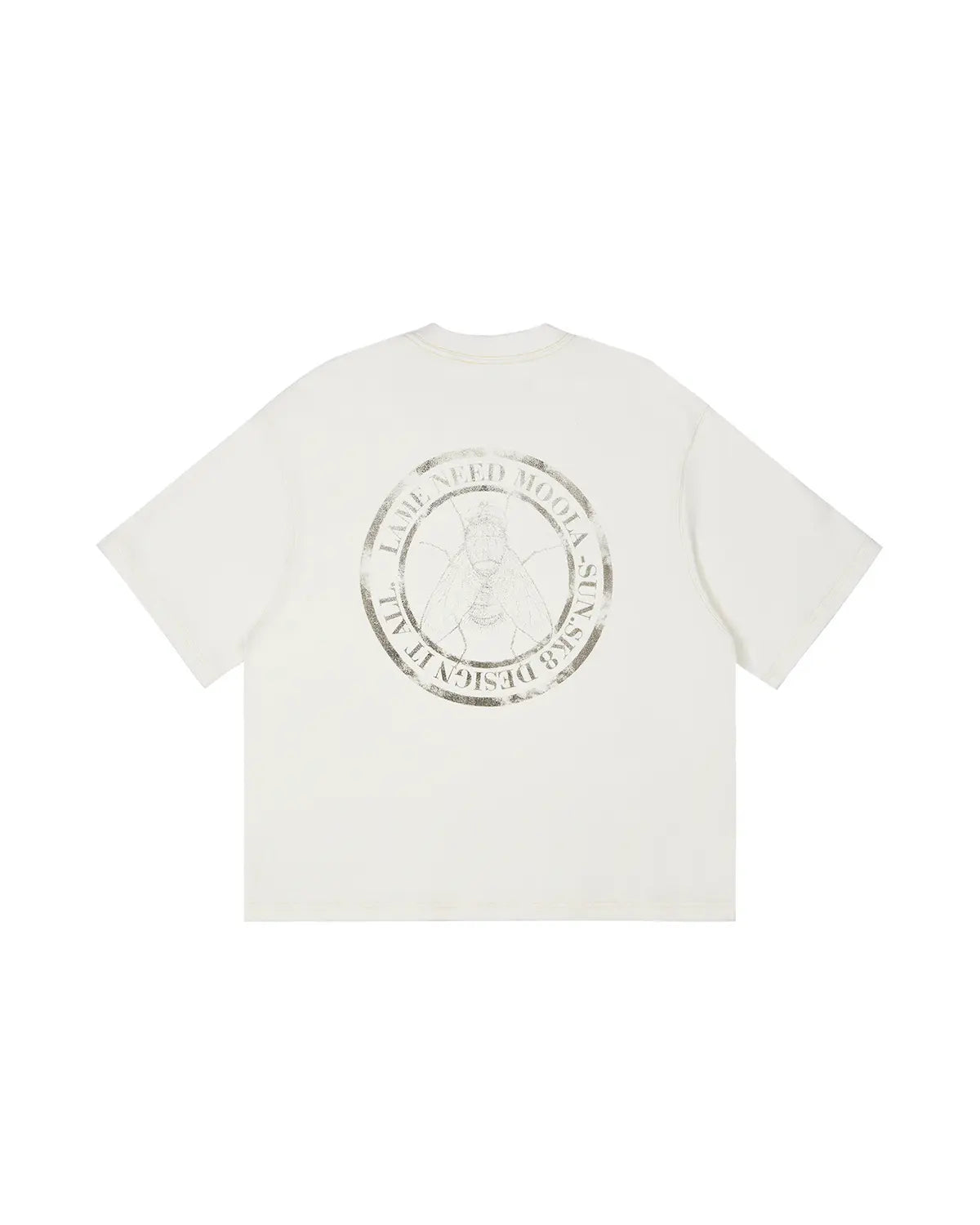 LNM Brand Slogan Graphic Short-Sleeve T-Shirt