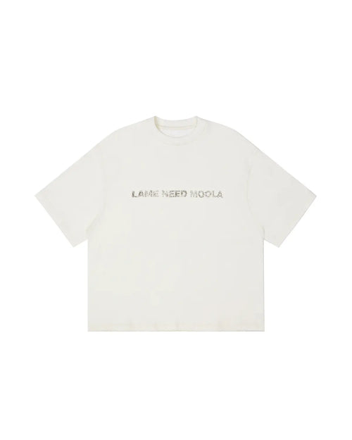 LNM Brand Slogan Graphic Short-Sleeve T-Shirt
