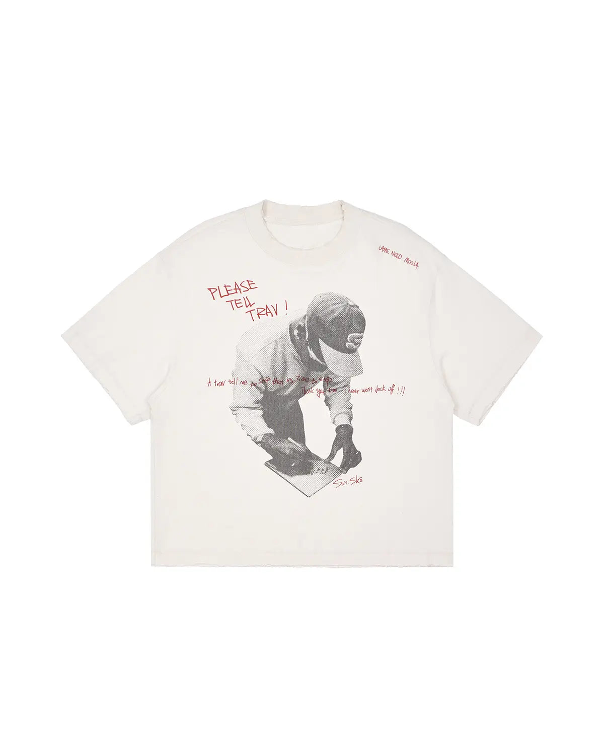 LNM “Study Don’t Jack Off” Faded Graphic Tee