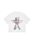 LNM “Hotgirl” Faded Graphic Short-Sleeve T-Shirt