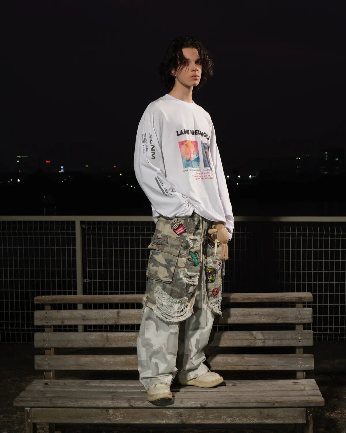 LNM Album Cover Graphic Long-Sleeve T-Shirt