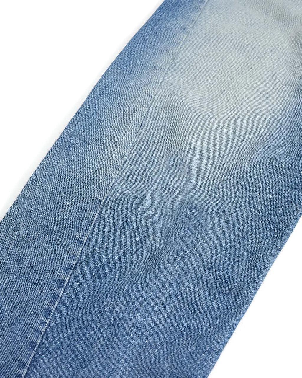 LNM Light Blue Whisker-Wash Jeans