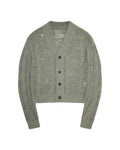LNM Openwork Cable Knit Cardigan