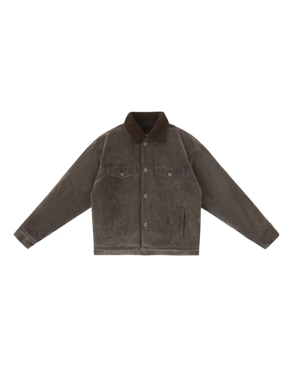 LNM Yarn-Dyed Corduroy Sherpa Jacket