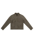 LNM Washed Retro Green Corduroy Jacket