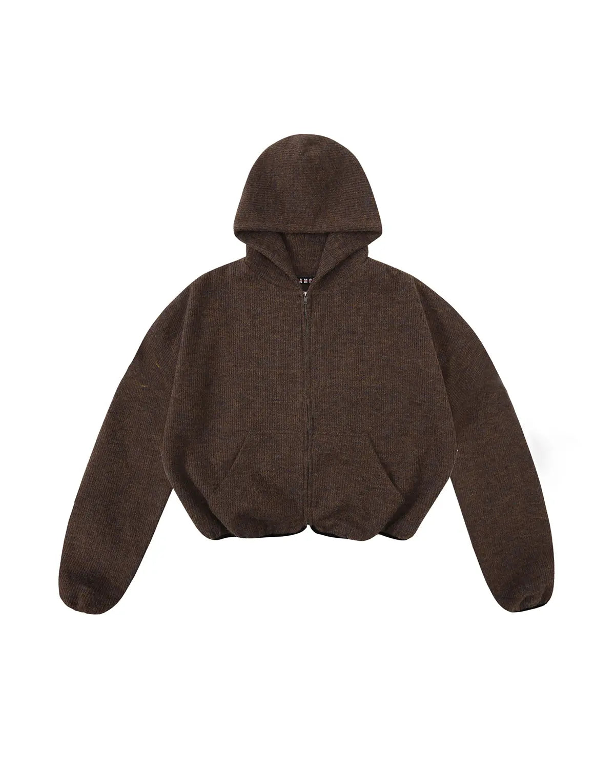 LNM Knit Skull Knight Embroidered Hoodie Jacket