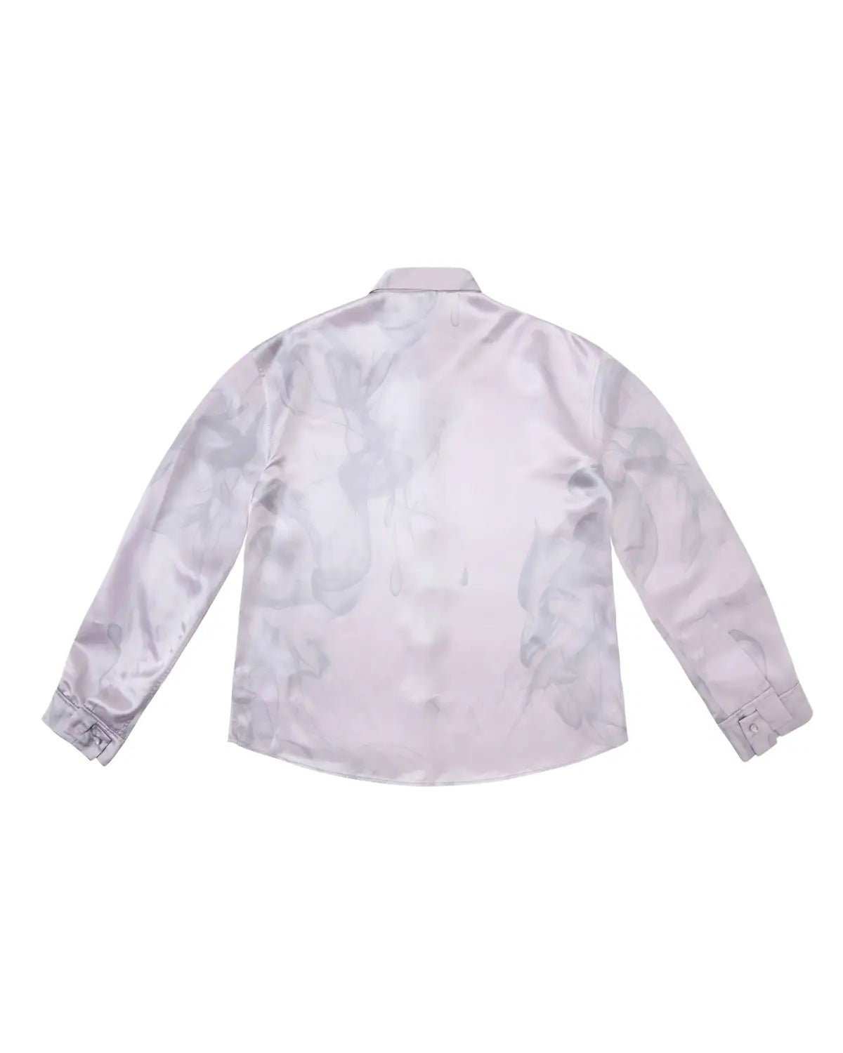 LNM Smoke-Print Acetate Shirt