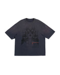 LNM Hand Screen-Printed Knight Washed T-Shirt