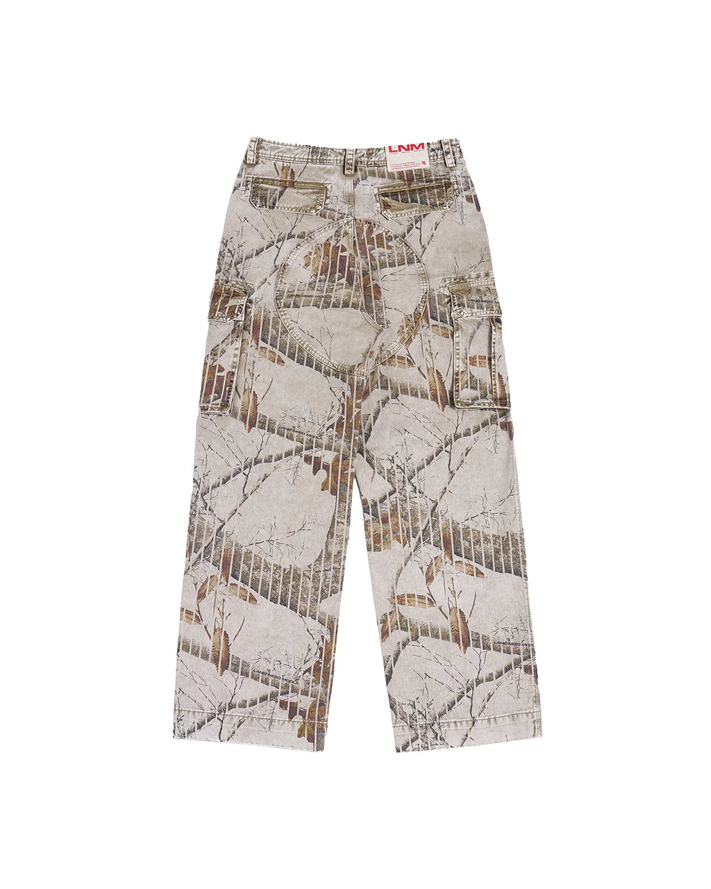 LNM Washed Realtree Cargo Pants Brown