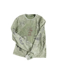 LNM Street Graffiti Washed Long-Sleeve T-Shirt
