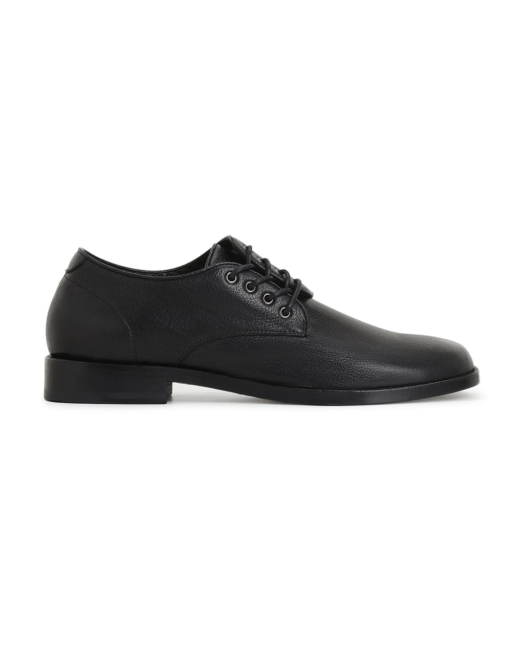 LNM Textured Lambskin Leather-Sole Derby