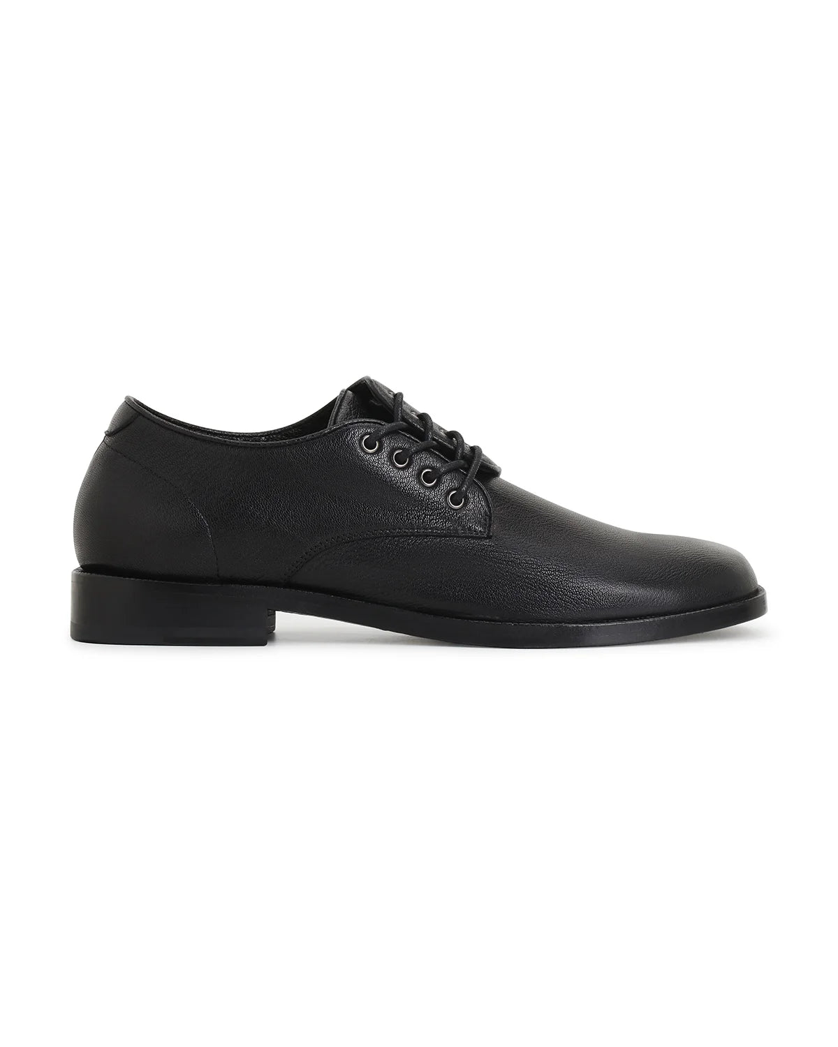 LNM Textured Lambskin Leather-Sole Derby