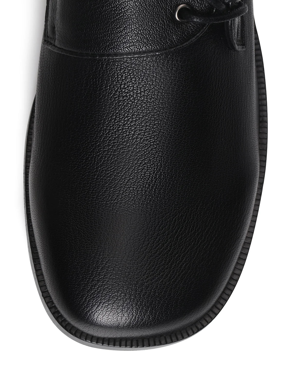 LNM Textured Lambskin Leather-Sole Derby
