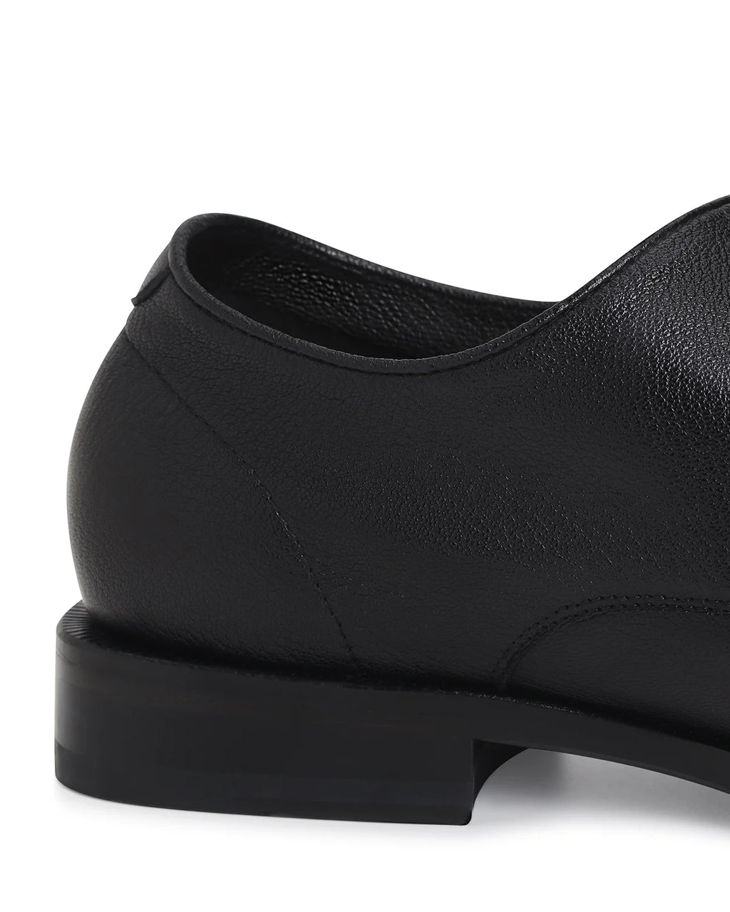 LNM Textured Lambskin Leather-Sole Derby