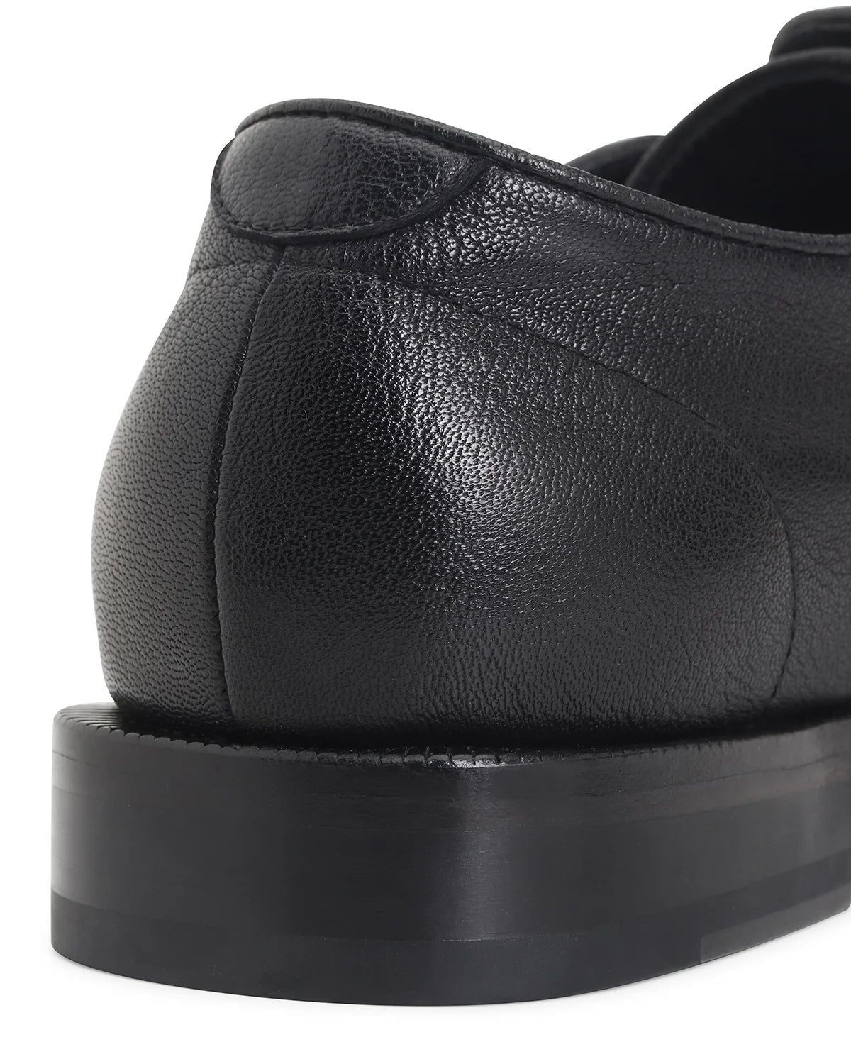 LNM Textured Lambskin Leather-Sole Derby