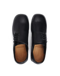 LNM Textured Lambskin Leather-Sole Derby