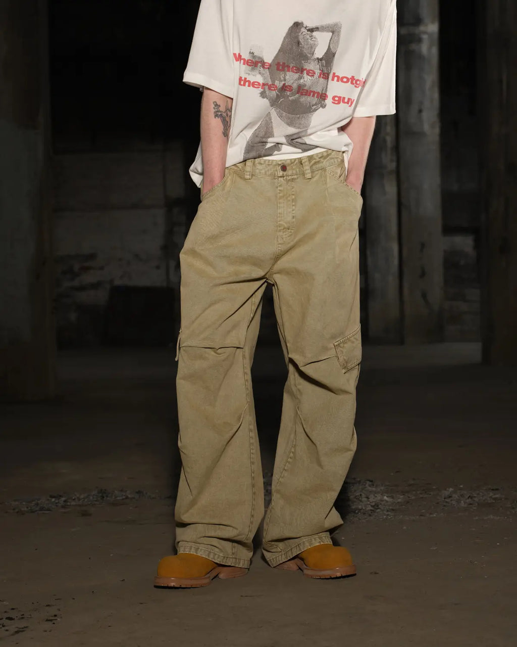 LNM Brushed Twill Lumberjack Work Pants