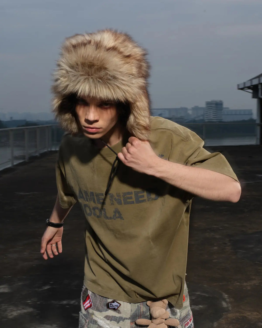 LNM Hand-Tie-Dyed Washed T-Shirt