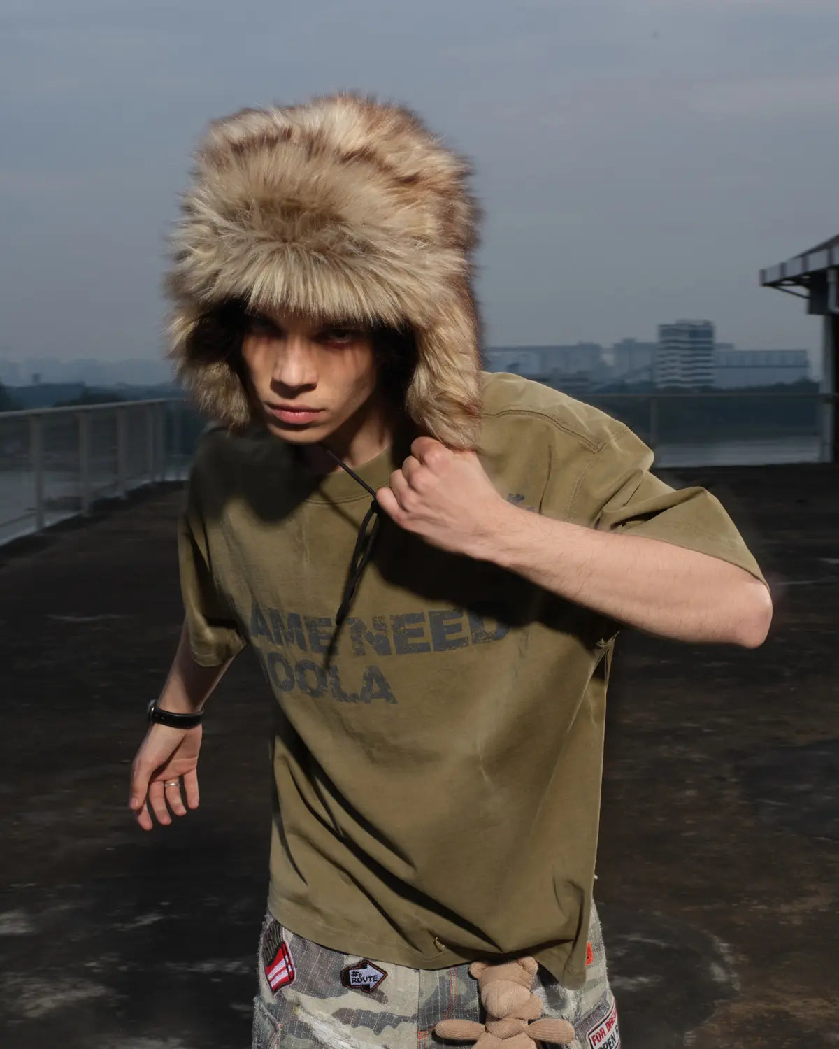 LNM Hand-Tie-Dyed Washed T-Shirt