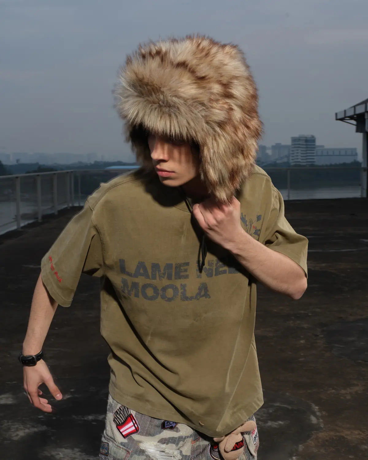 LNM Hand-Tie-Dyed Washed T-Shirt