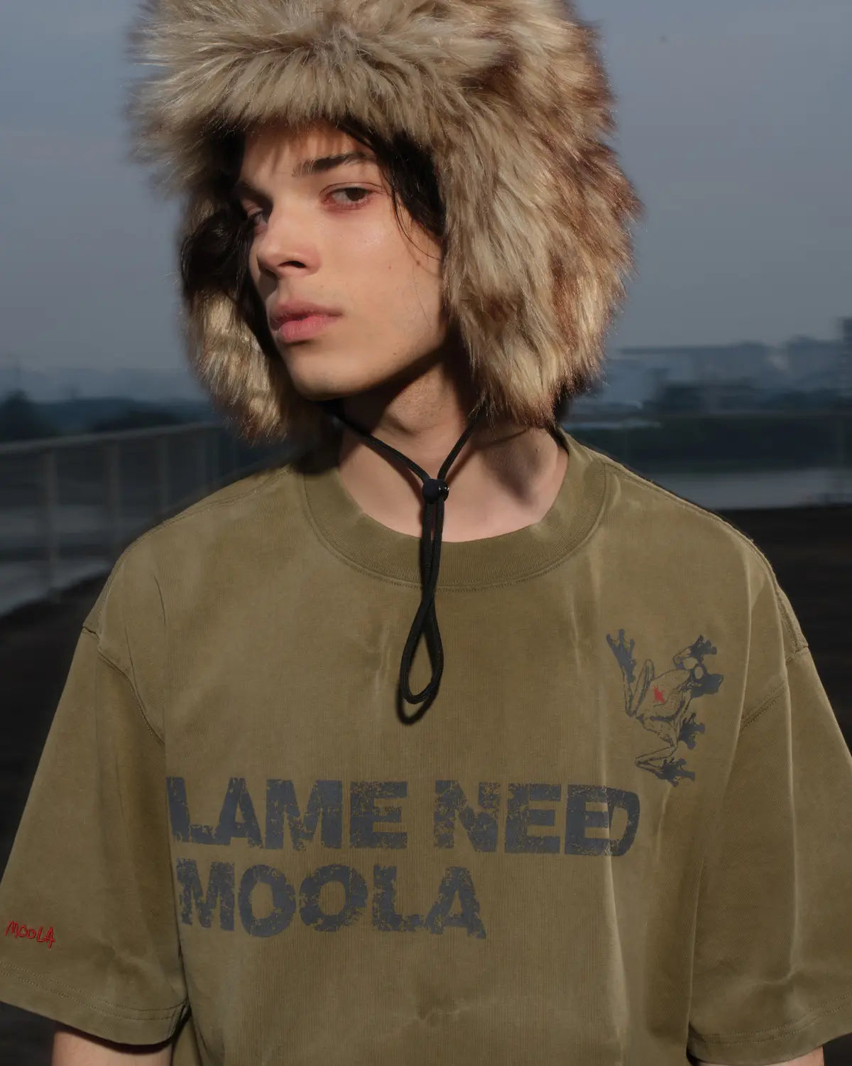 LNM Hand-Tie-Dyed Washed T-Shirt