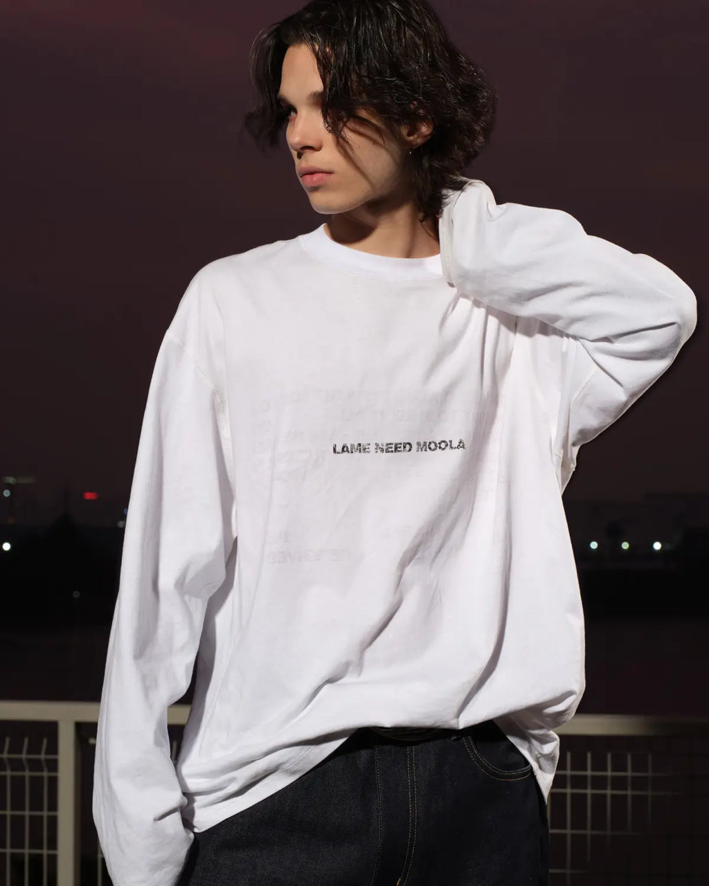 LNM Cooling Antibacterial Reversible Hemp T-Shirt