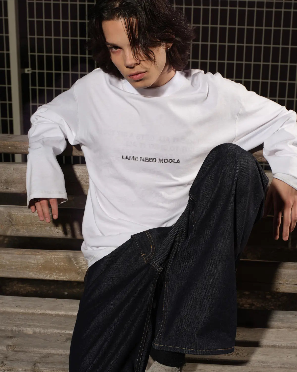 LNM Cooling Antibacterial Reversible Hemp T-Shirt
