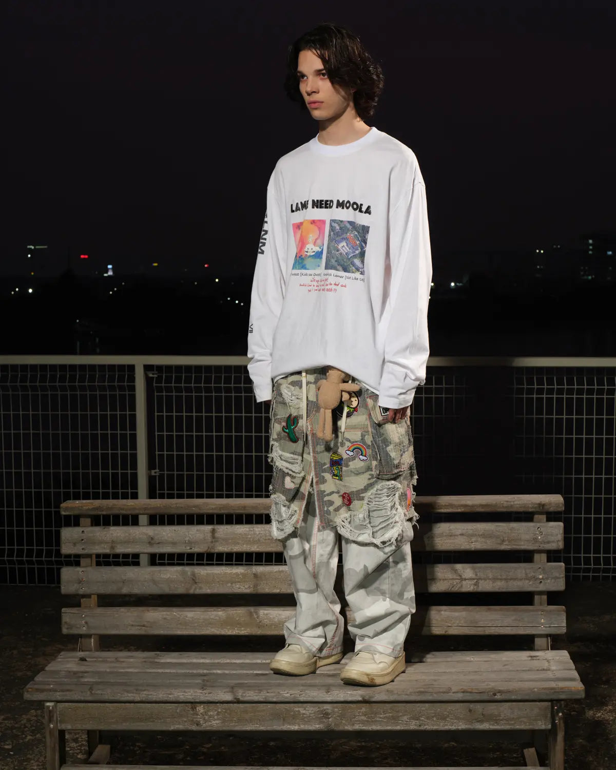 LNM Album Cover Graphic Long-Sleeve T-Shirt