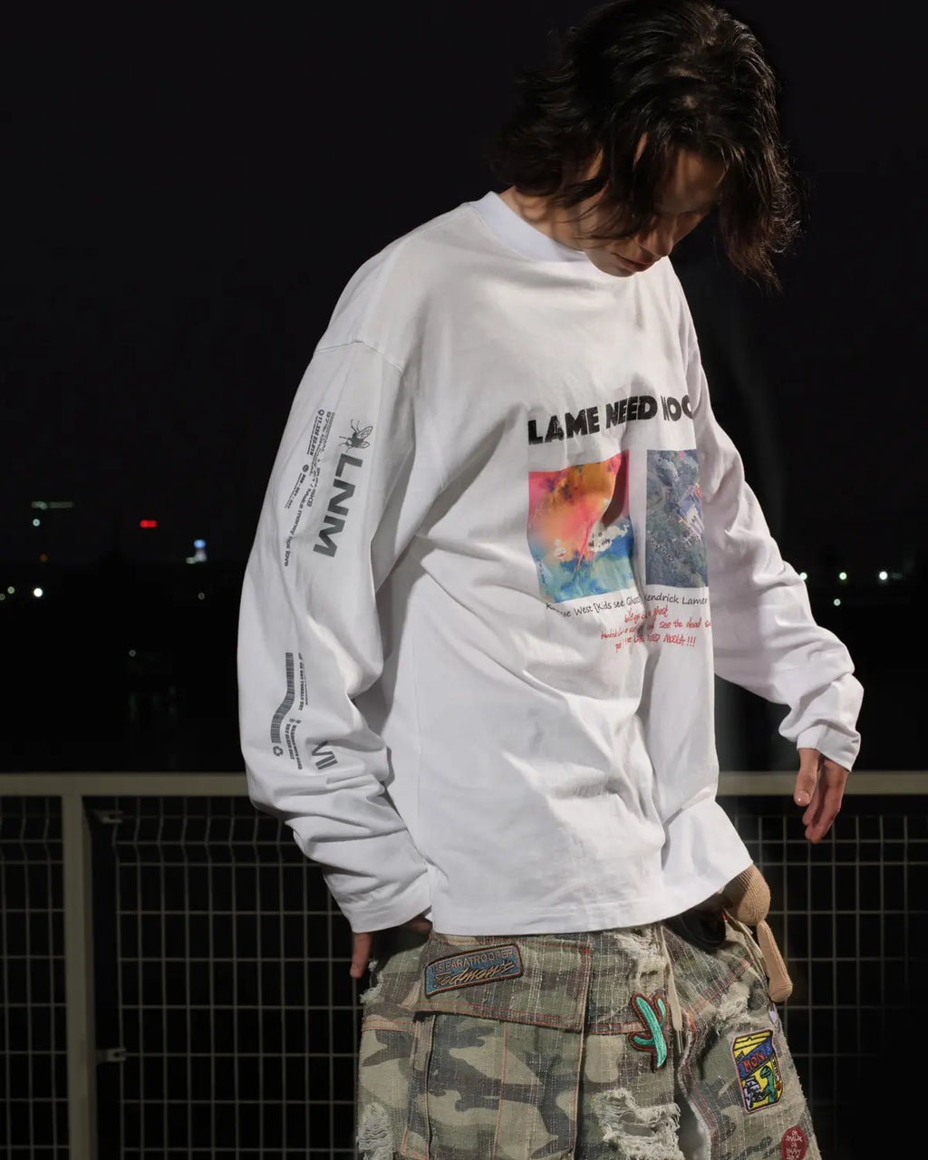 LNM Album Cover Graphic Long-Sleeve T-Shirt