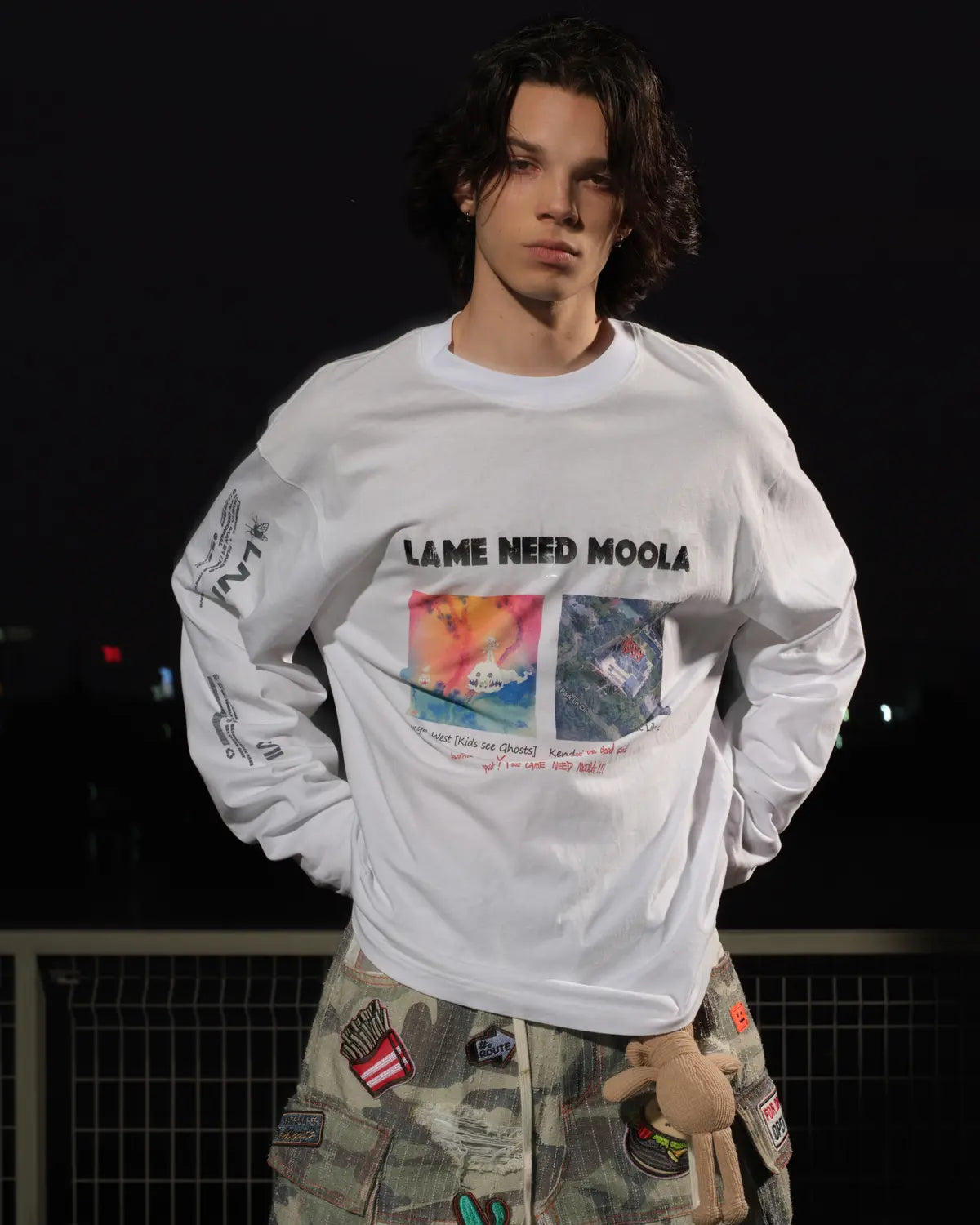 LNM Album Cover Graphic Long-Sleeve T-Shirt