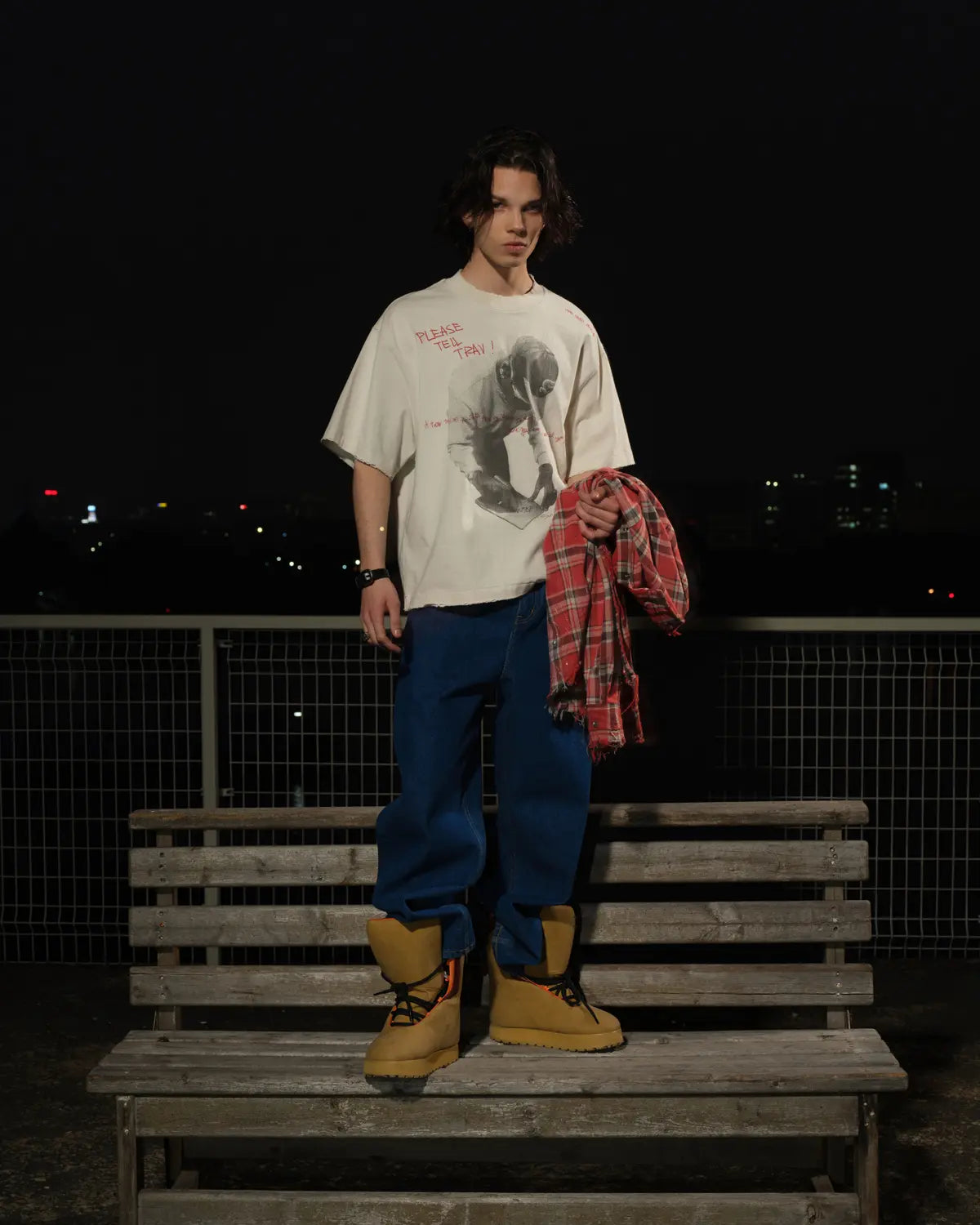 LNM “Study Don’t Jack Off” Faded Graphic Tee
